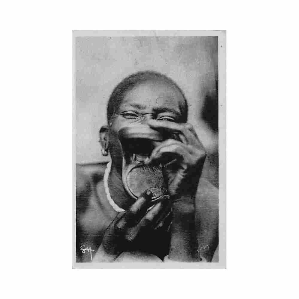 centrafrique femme a plateau sara djinge ed missions des pp du saint esprit 1 Vintage A4 Photo Print