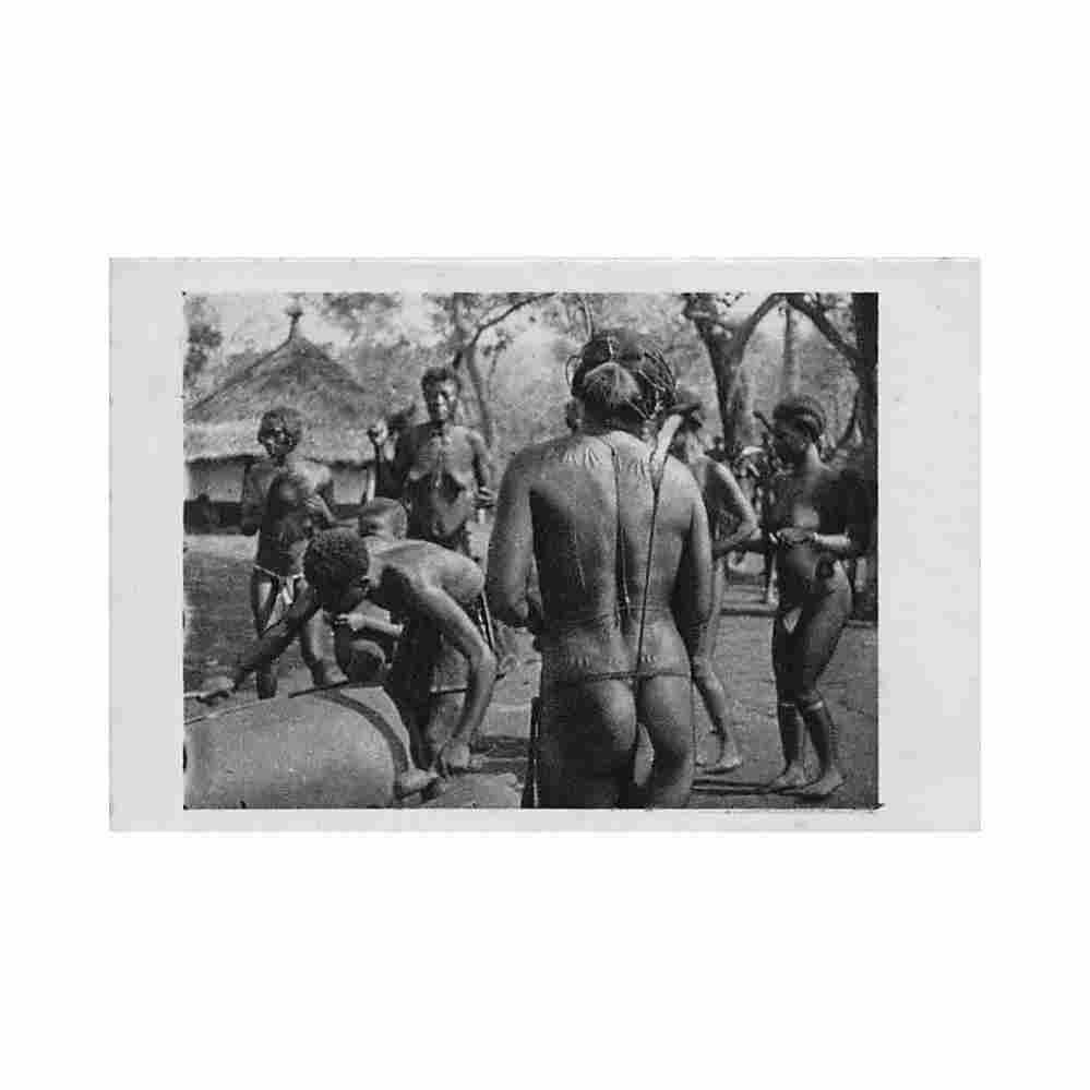 centrafrique femmes au tam tam ed r begue 36 Vintage A4 Photo Print