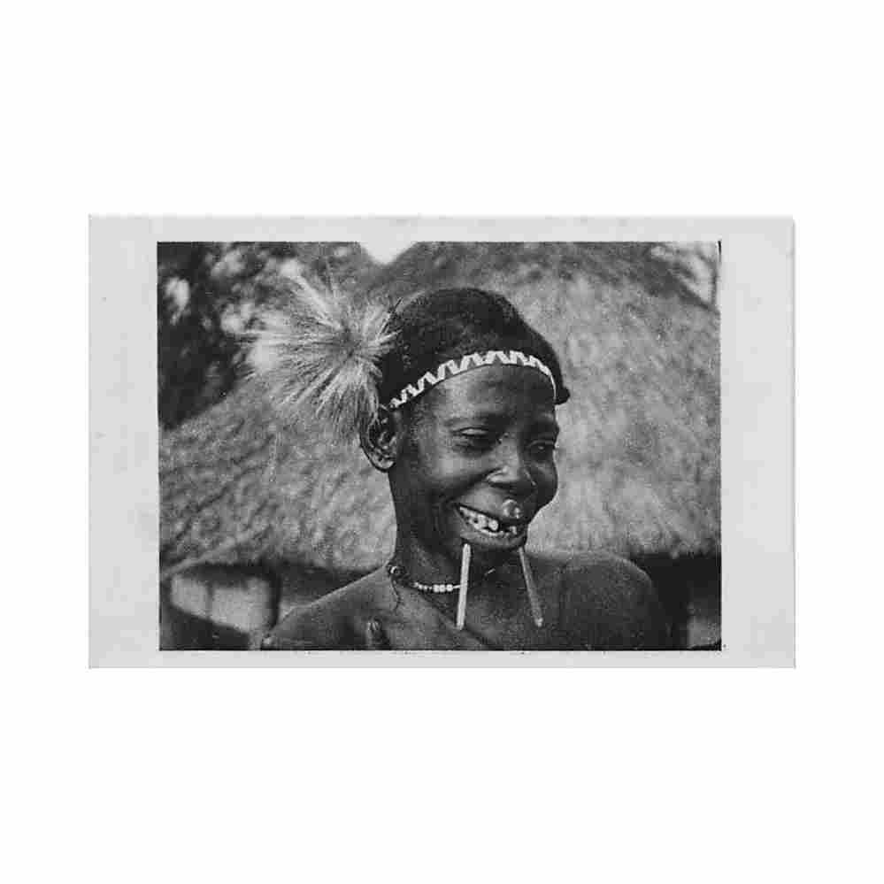 centrafrique une elegante ed r begue 11 Vintage A4 Photo Print