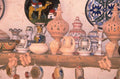 ceramic bowls vases 1980s 1990s A4 Photo Print