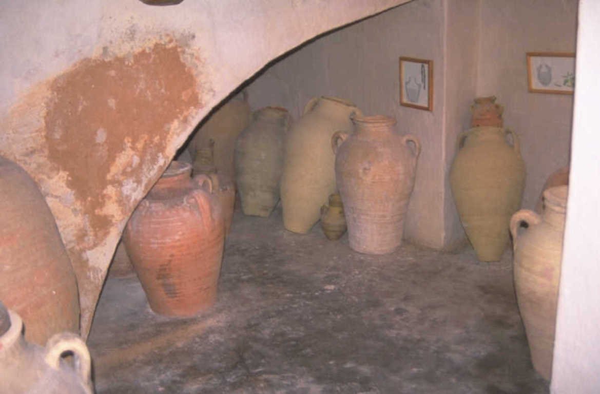 ceramic jars cave 1980s 1990s A4 Photo Print