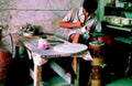ceramic pottery workshop1980s 1990s A4 Photo Print