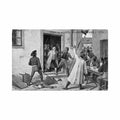 ceska republika vyjev ze selsekeho povstani v cechach r 1775 Vintage A4 Photo Print