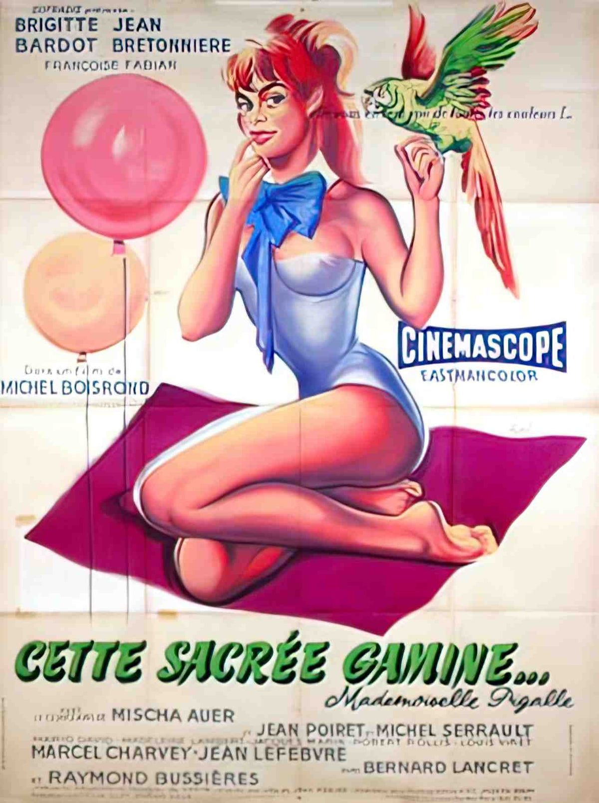 cette sacree gamine 2 Advert A4 Photo Print
