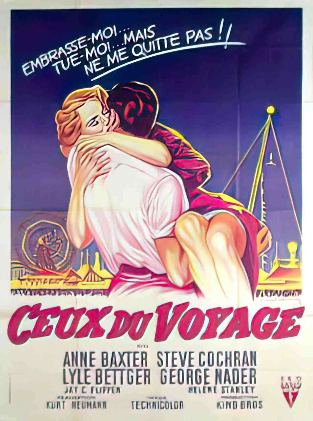 ceux du voyage Advert A4 Photo Print