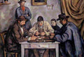 cez Card Players Art A4 Photo Print