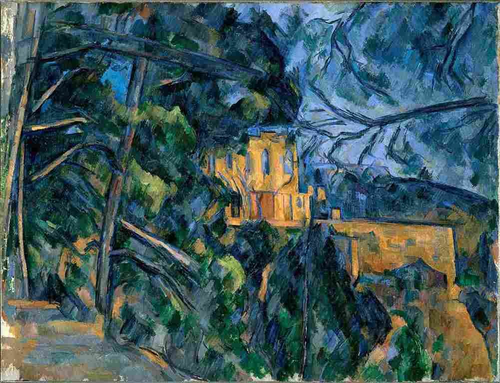 cez Chateau Noir Art A4 Photo Print