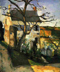 cez House and Tree Art A4 Photo Print