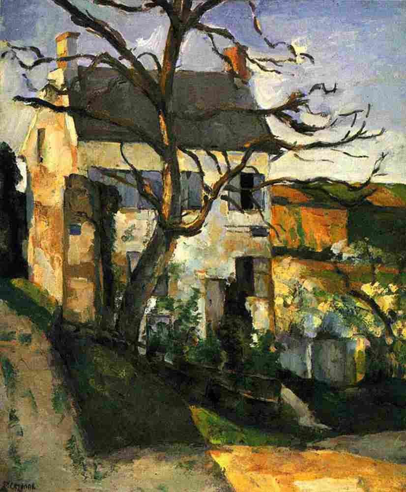 cez House and Tree Art A4 Photo Print