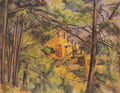 cez Le Chateau Noir Art A4 Photo Print