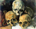cez Pyramid of Skulls Art A4 Photo Print