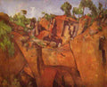 cez Quarry of Bibemus Art A4 Photo Print