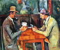 cez The Card Players Art A4 Photo Print