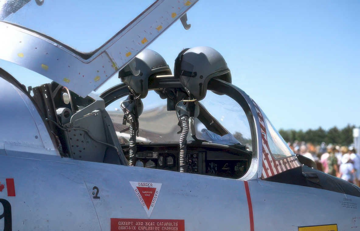 cf 18 ejection Vintage A4 Photo Print