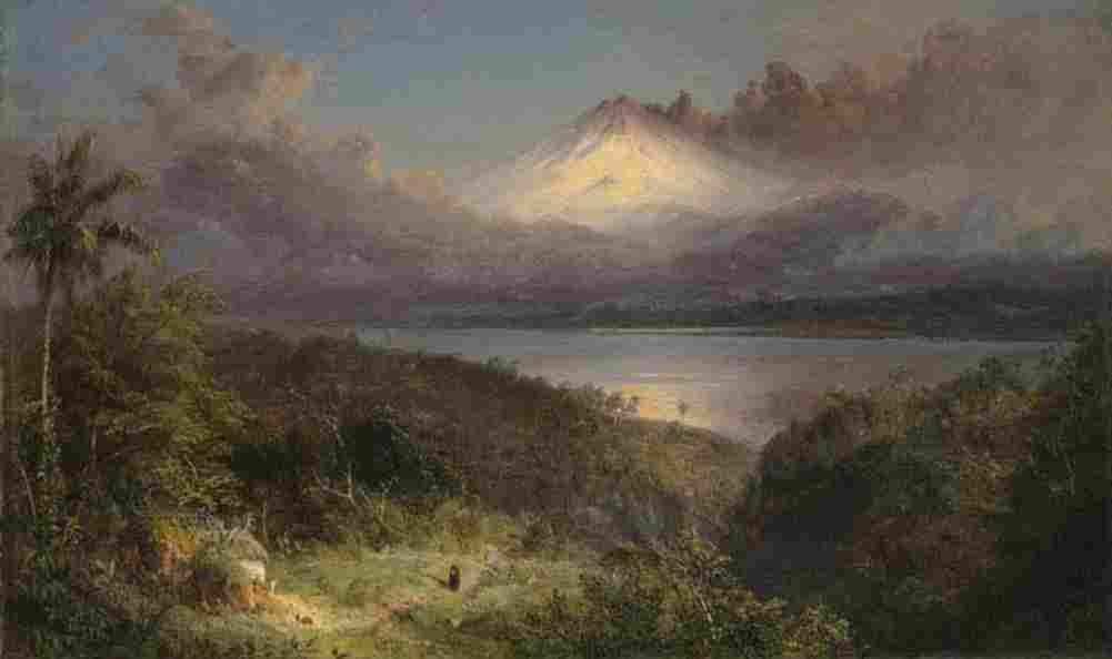 ch Cotopaxi Art A4 Photo Print