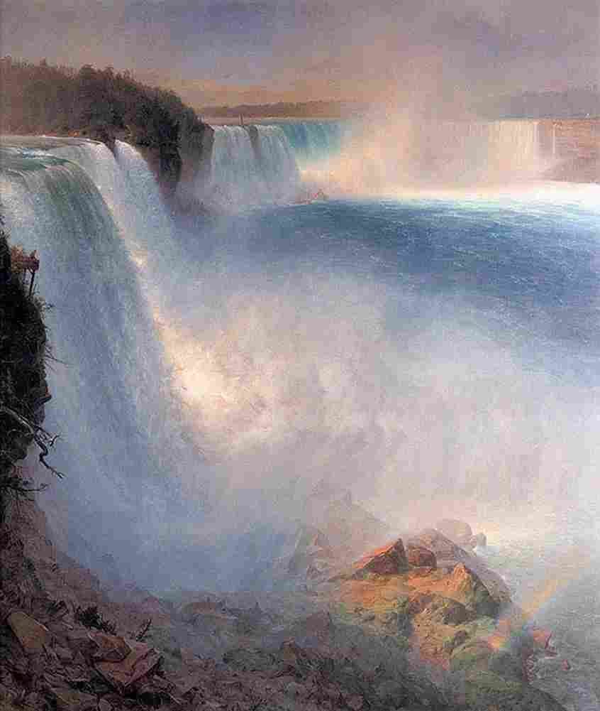 ch Niagara Falls American Side Art A4 Photo Print