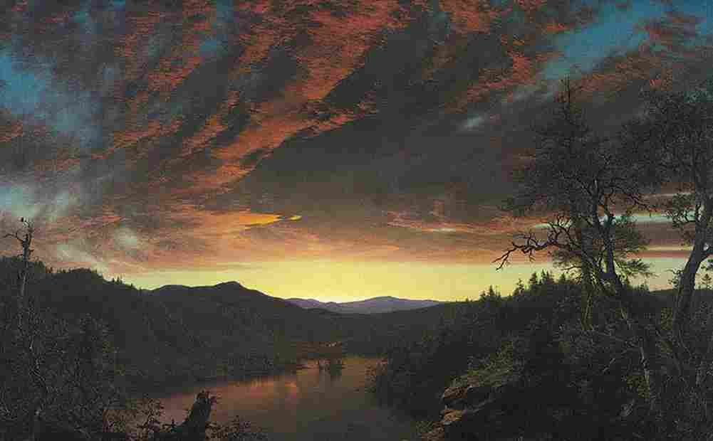 ch Twilight Wilderness Art A4 Photo Print