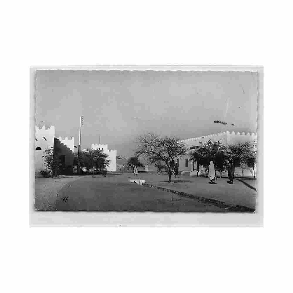 chad abeche the courthouse l oasis 2941 tchad abeche la palais de justice ed l oasis 2941 Vintage A4 Photo Print