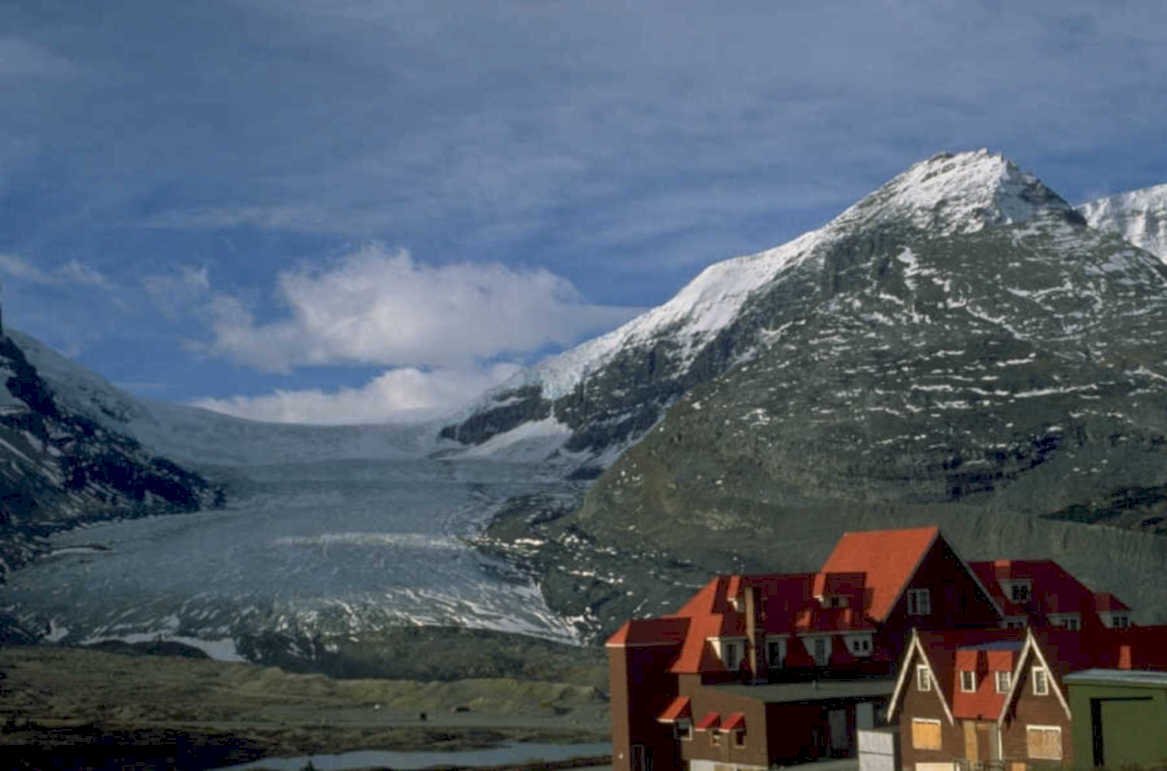 chalet glacier hotel 1980s 1990s A4 Photo Print