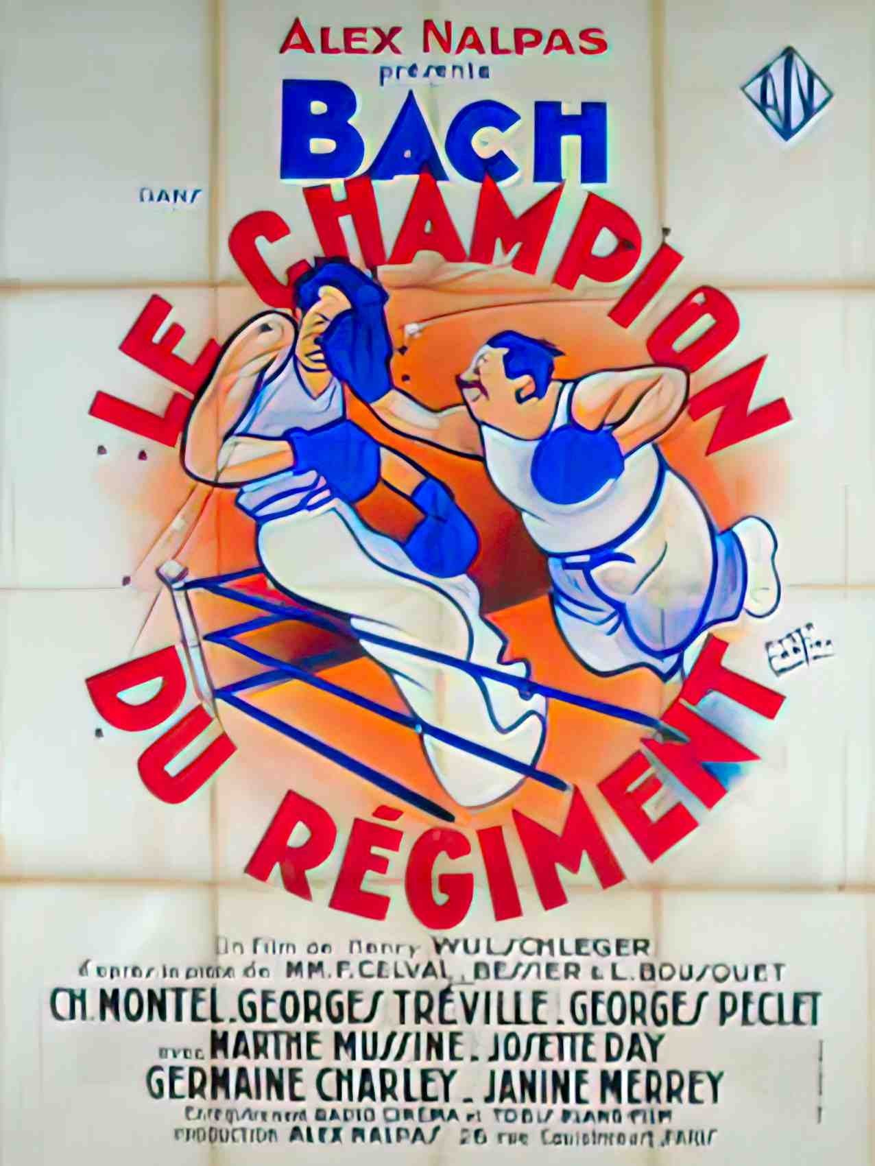 champion du regiment le Advert A4 Photo Print