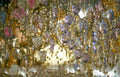 chandelier crystal reflects Vintage A4 Photo Print