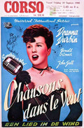chansons dans le vent belge Advert A4 Photo Print