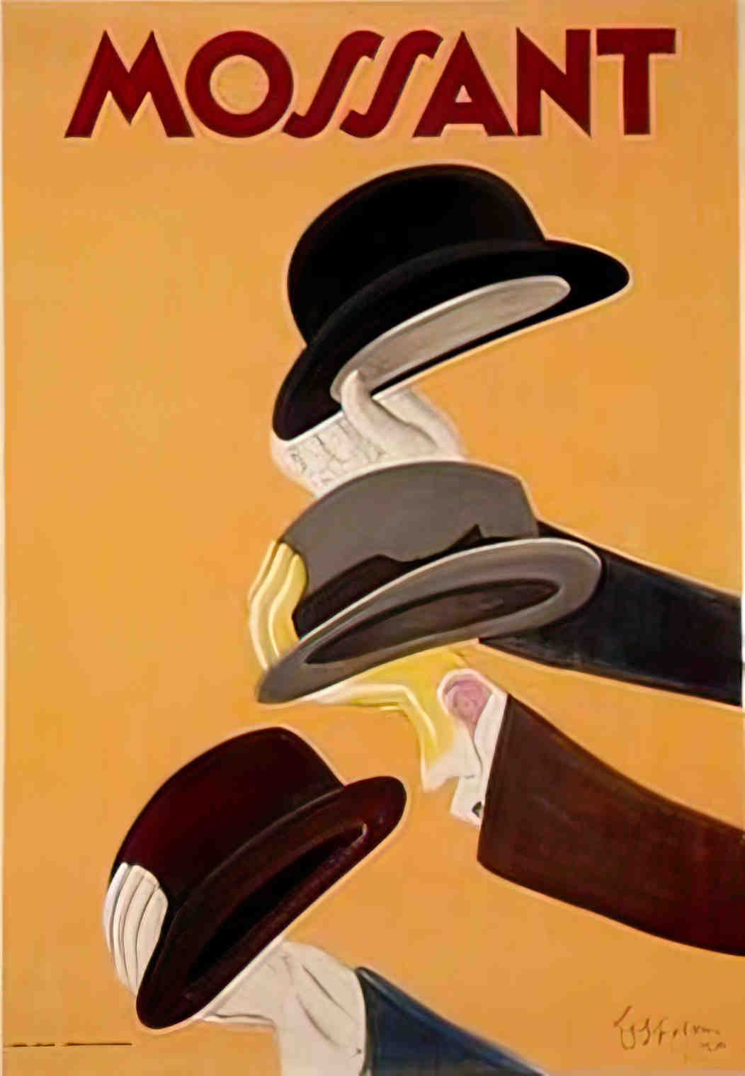 chapeauxmossant Advert A4 Photo Print