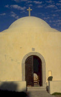 chapel dome cross 1980s 1990s A4 Photo Print