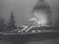 chapel snow forest1980s 1990s A4 Photo Print
