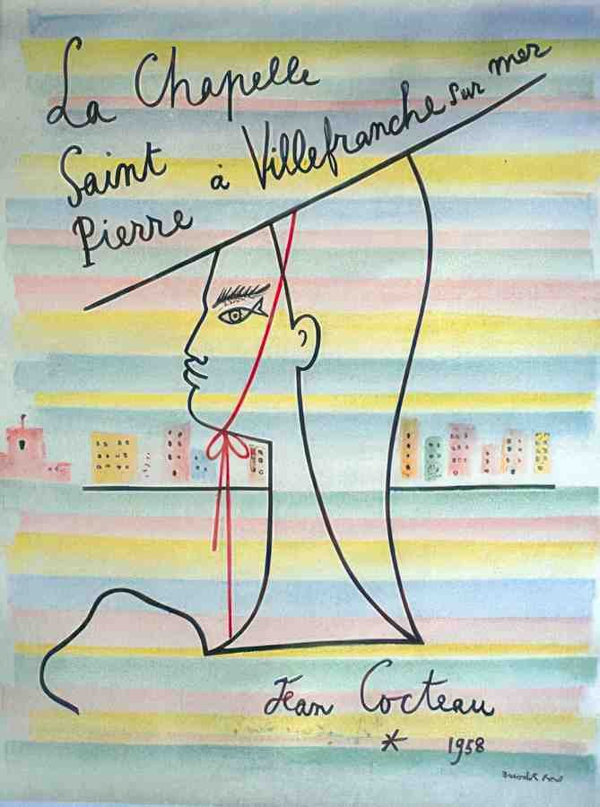 chapellebyCocteau Vintage Advert A4 Photo Print