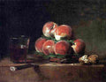 char Peaches with Walnuts Art A4 Photo Print