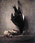 char Still Life with Dead Pheasant and Hunting Bag Art A4 Photo Print