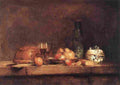 char Still Life with Jar of Olives Art A4 Photo Print