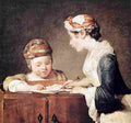 char The Young Schoolmistress Art A4 Photo Print