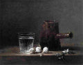 char Water Glass and Jug Art A4 Photo Print