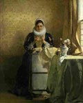 charlemont The Lace Maker Art A4 Photo Print