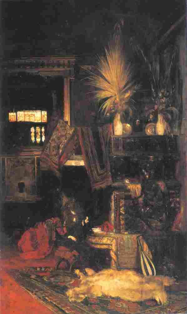 charlemont hans makart in his studio Art A4 Photo Print