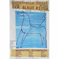 charles hindenlang der blaue reiter 1950 2 Advert A4 Photo Print