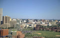 charlotte downtown skyline Vintage A4 Photo Print