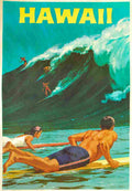 chas allen hawaii 1960 5 Advert A4 Photo Print