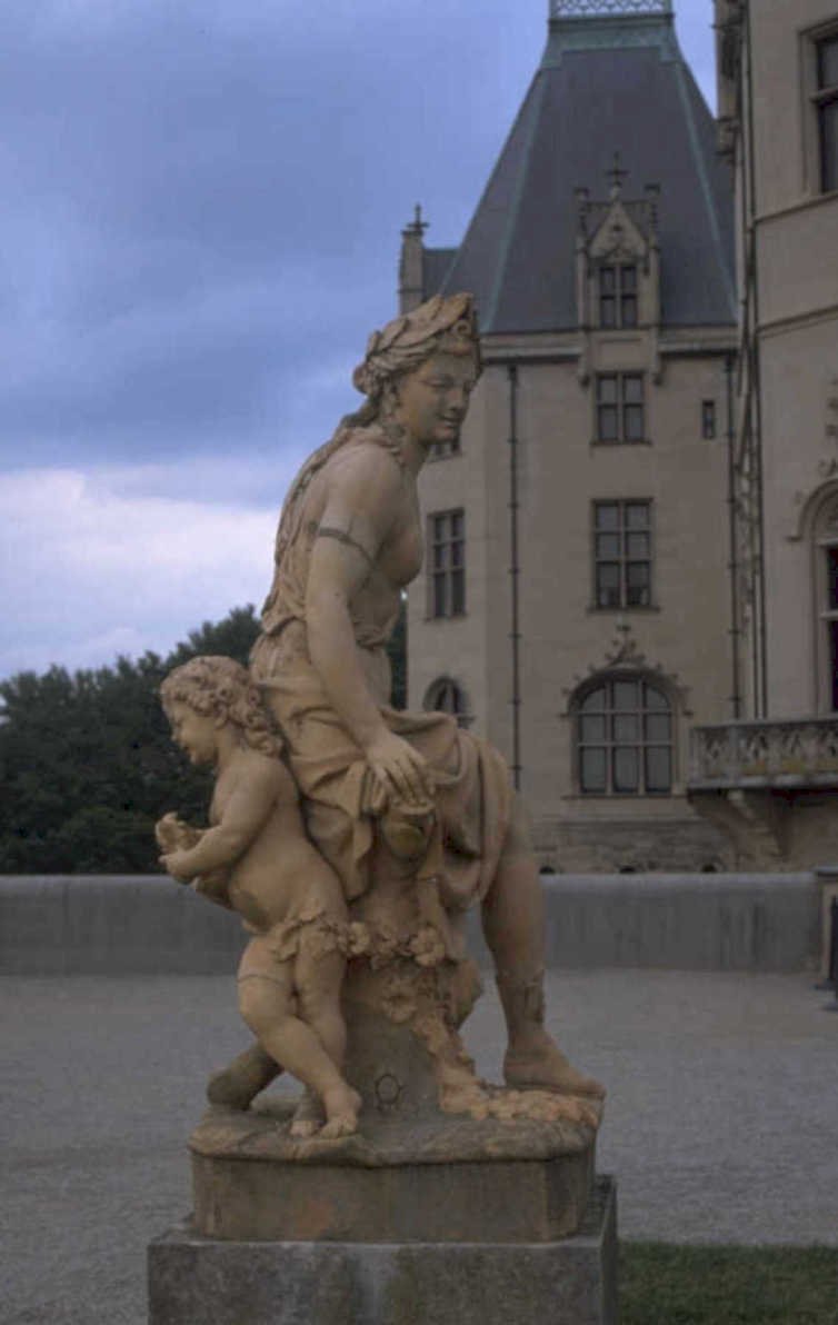 chateau three graces 1980s 1990s A4 Photo Print