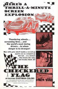 checkered flag  01 film star poster A4 Photo Print