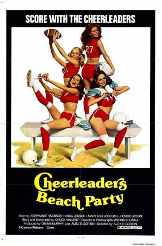 cheerleaders beach party  01 film star poster A4 Photo Print