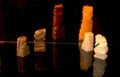 chess stones display Vintage A4 Photo Print