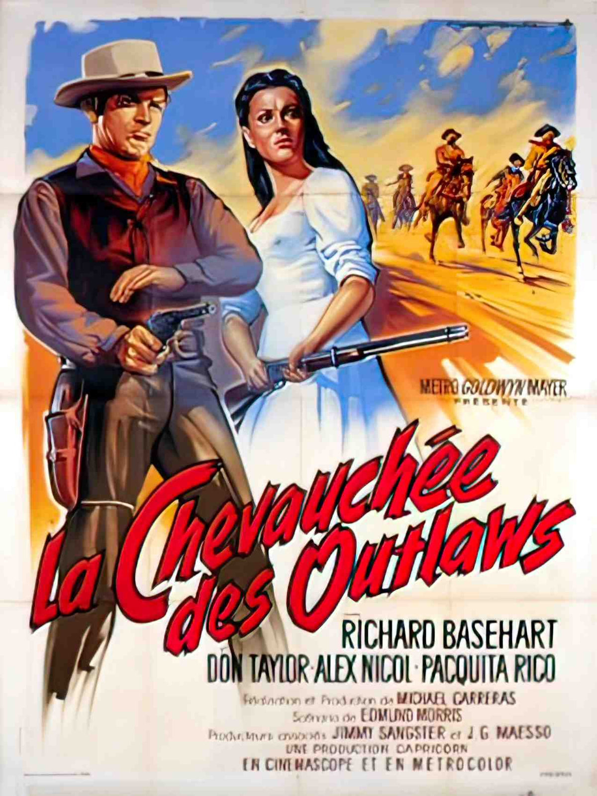 chevauchee des outlaws Advert A4 Photo Print