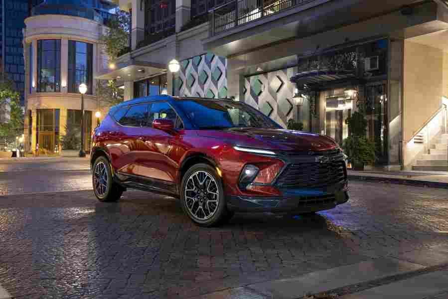 chevrolet blazer 2022 7235 8 Car A4 Photo Print