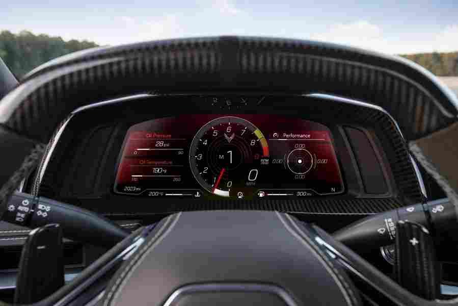 chevrolet corvette z06 2021 7184 16 Car A4 Photo Print