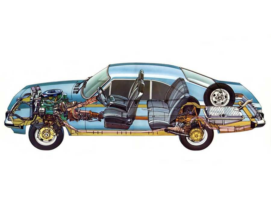 chevrolet opala 1981 cutaway A4 Photo Print