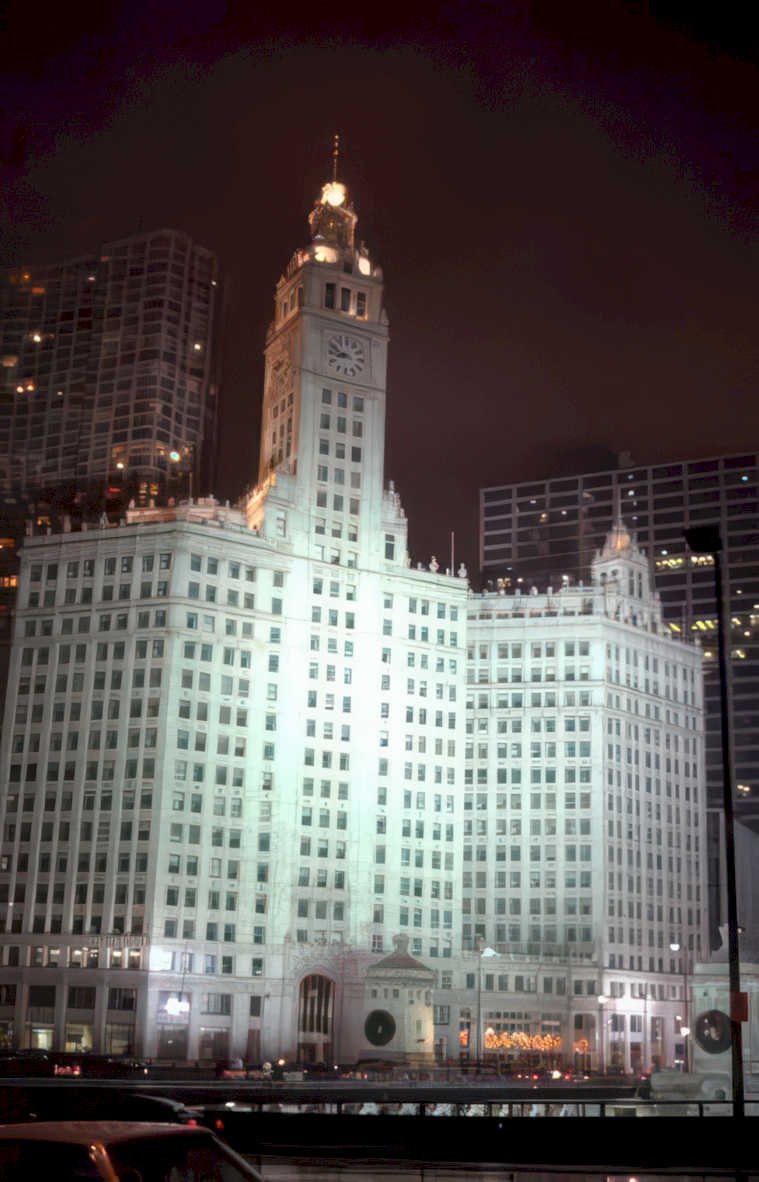 chicago cultural center 2 Vintage A4 Photo Print