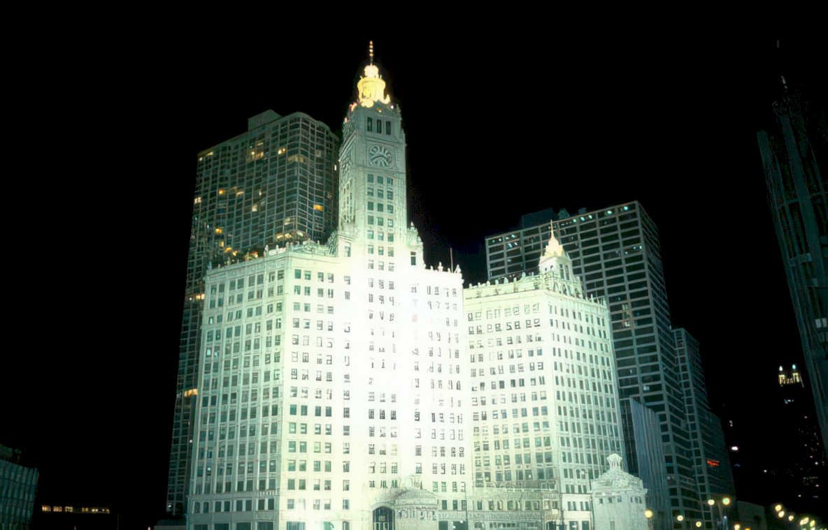 chicago cultural center Vintage A4 Photo Print